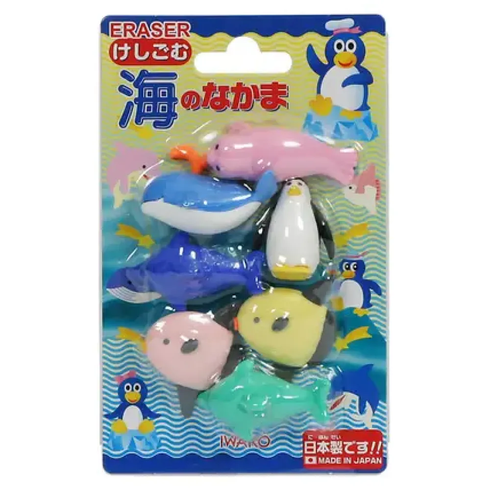 Iwako Marine Animals Eraser Pack At Miya^MIYA Company Best Sale