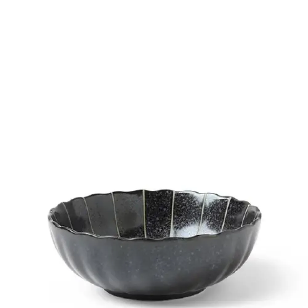 Kasa Lines Black 5.5" Bowl^MIYA Company New