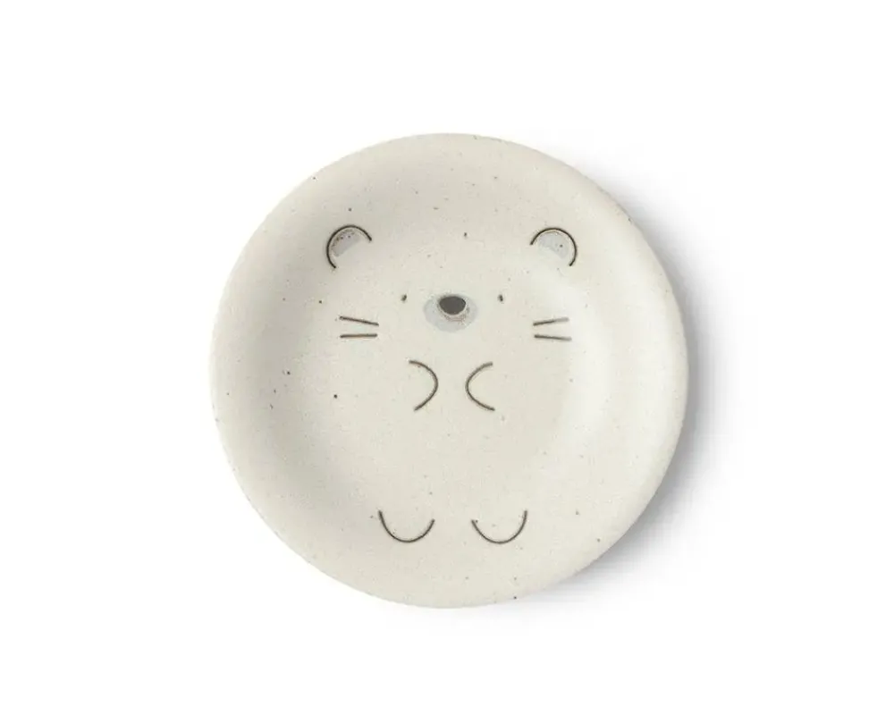 Mogu Mogu Hedgehog Plate 6.5"^MIYA Company Cheap