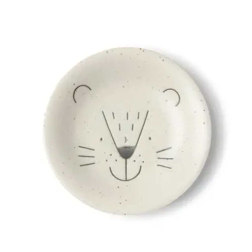 Mogu Mogu Lion Plate 6.5"^MIYA Company Online