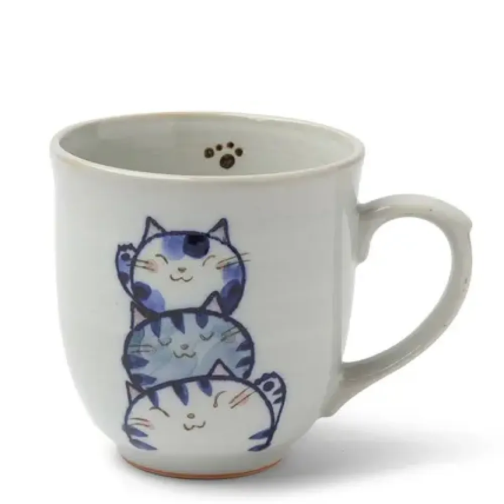 Mug Cat Trio Blue^MIYA Company Flash Sale