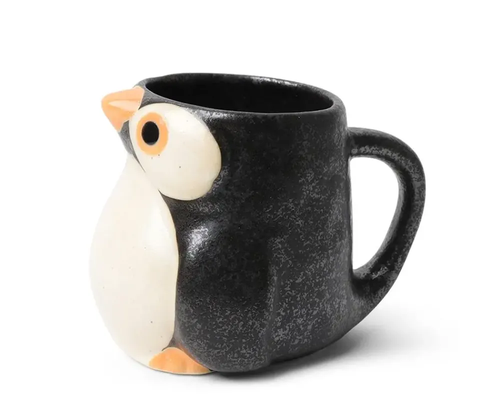 Mug Penguin Orange/Black^MIYA Company Cheap