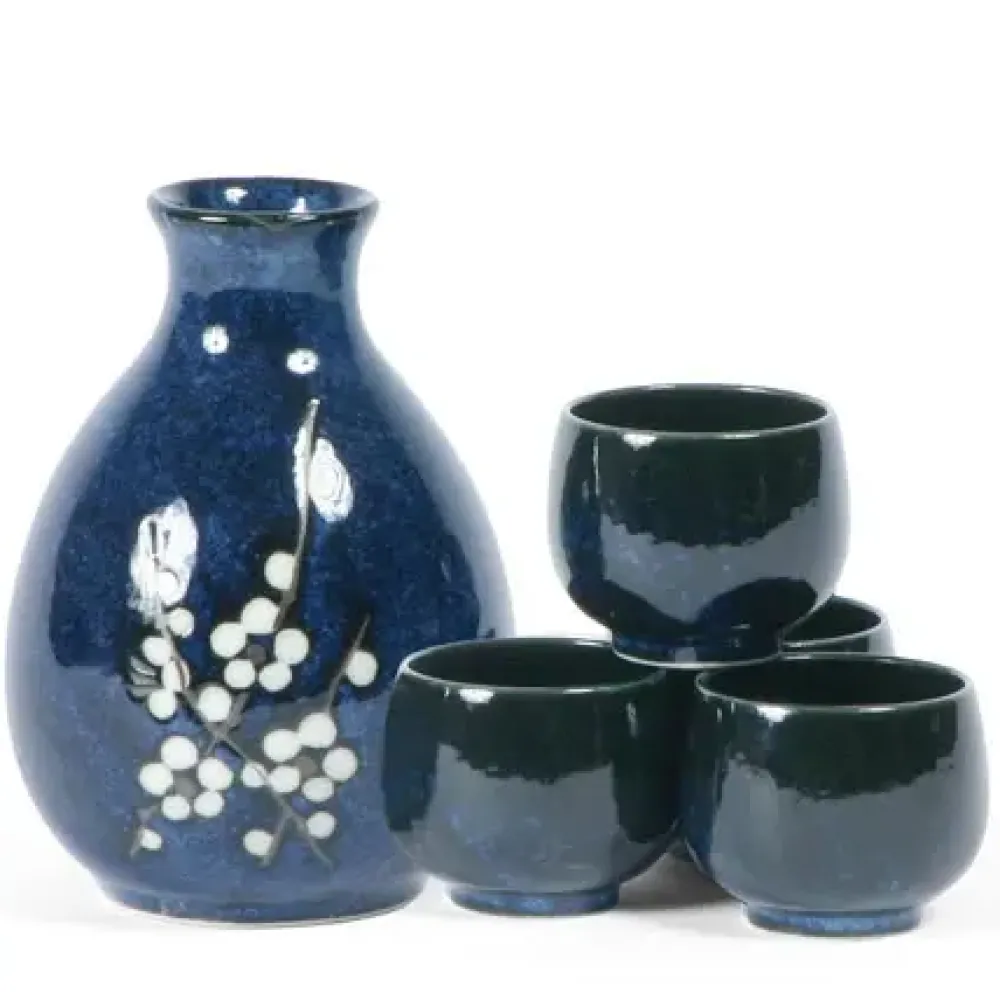 Namako Blossoms Sake Set^MIYA Company Hot