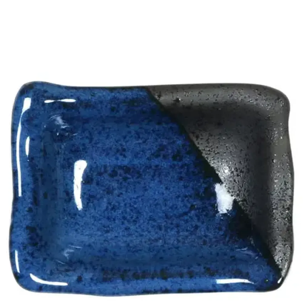 Namako Blue 3.5" X 2.5" Sauce Dish^MIYA Company Sale