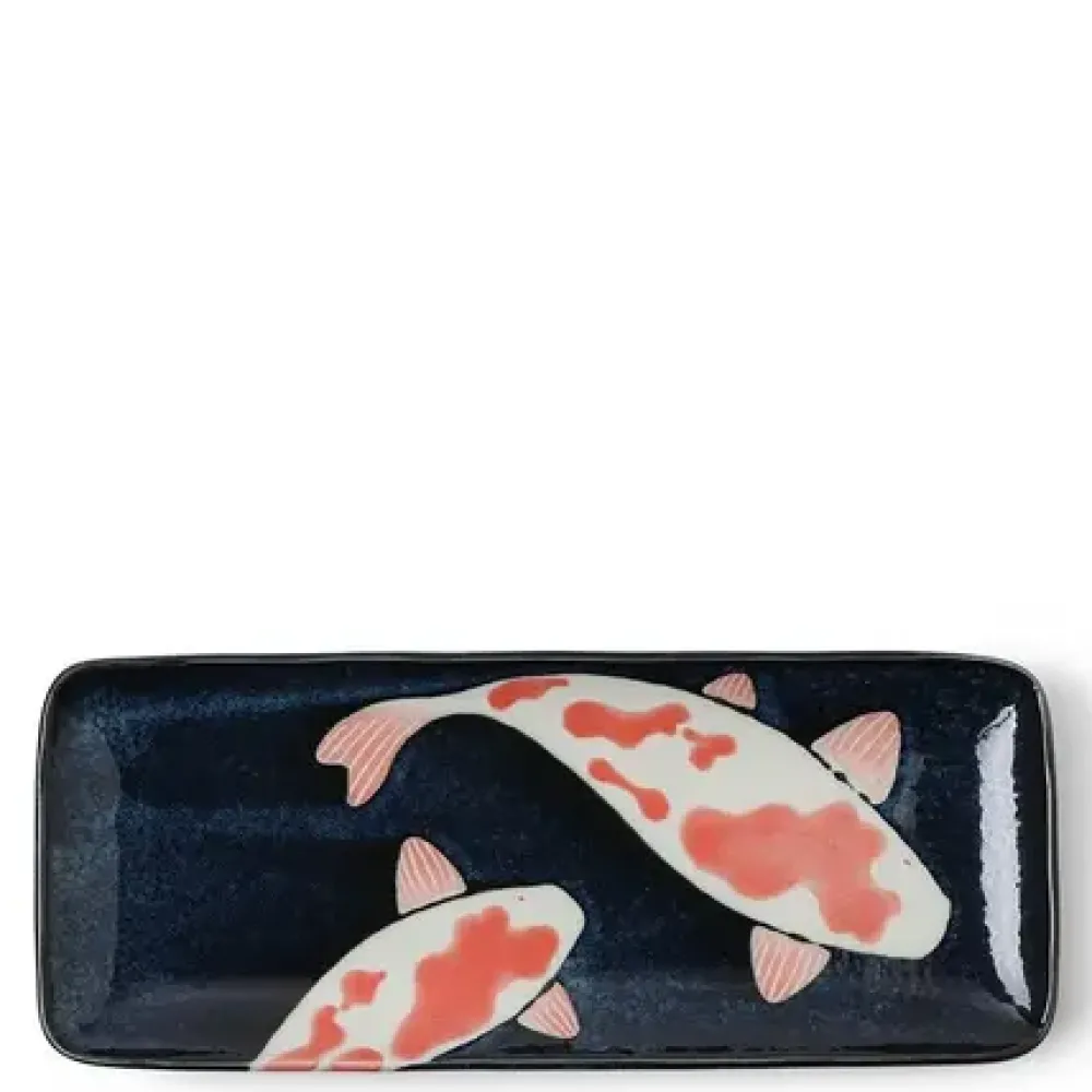 Namako Koi Rectangle Plate^MIYA Company Cheap