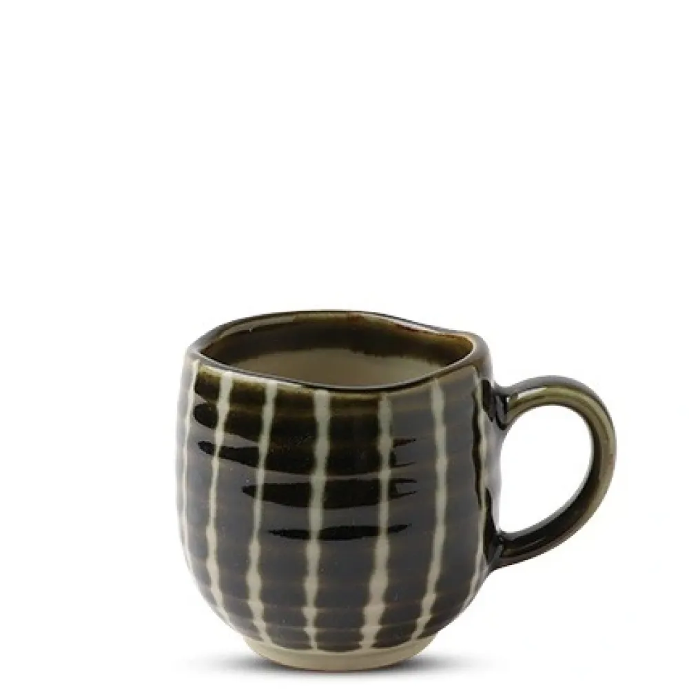 Oribe Green Striped 8 Oz. Mug^MIYA Company Best