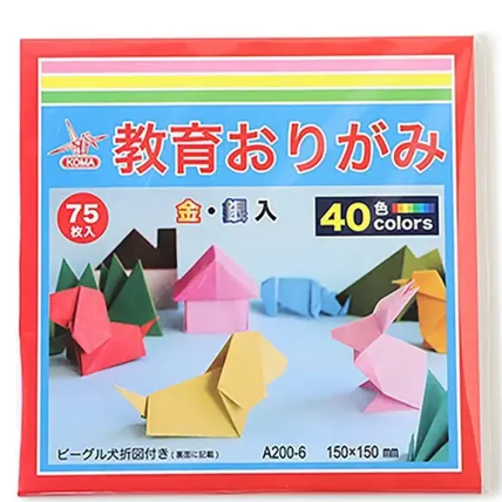 Origami Paper 6" Assorted^MIYA Company Shop