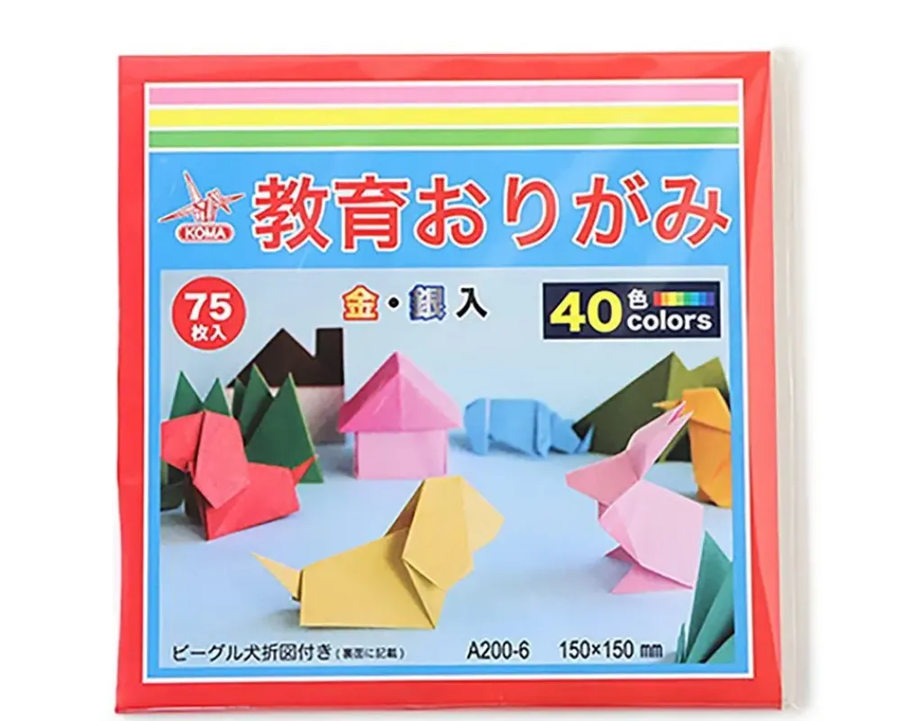 Origami Paper 6" Assorted^MIYA Company Shop