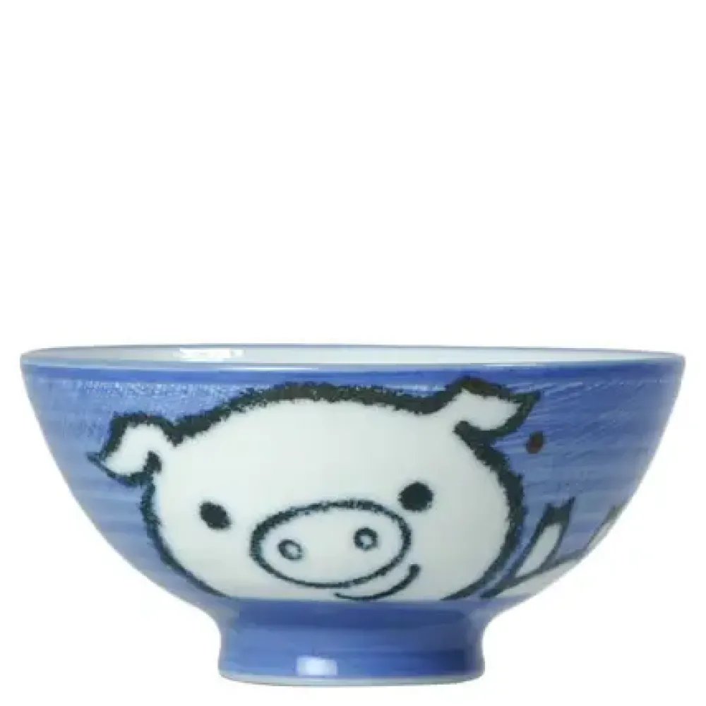 Piggy 4.5" Rice Bowl^MIYA Company Clearance