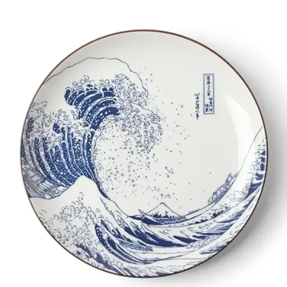 Plate The Great Wave 10"^MIYA Company New