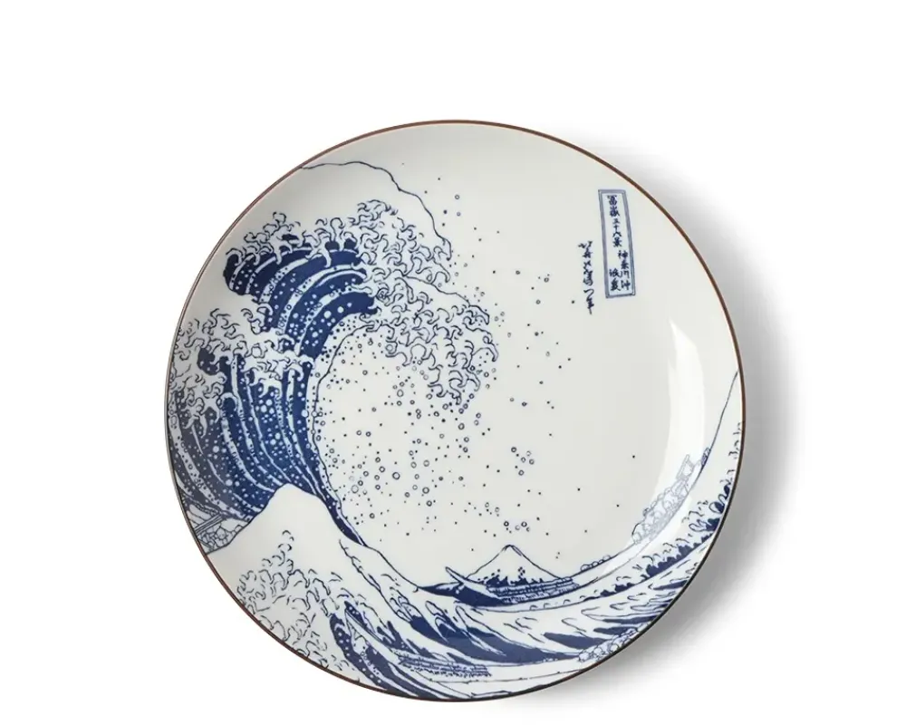 Plate The Great Wave 8-1/2"^MIYA Company Discount