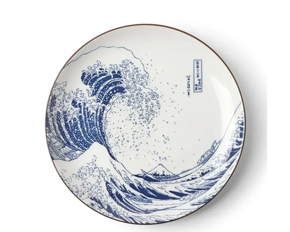 Plate The Great Wave 10"^MIYA Company New