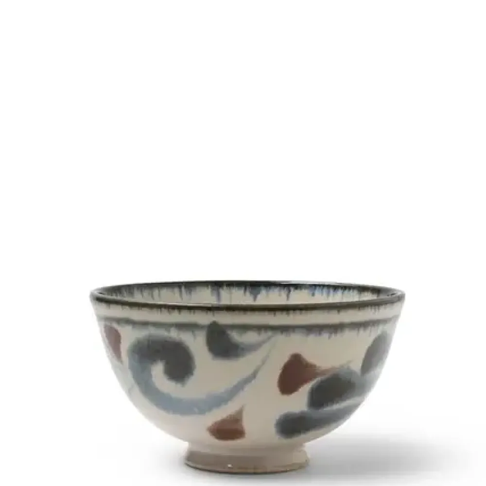 Rustic Blue Vines Rice Bowl^MIYA Company Flash Sale