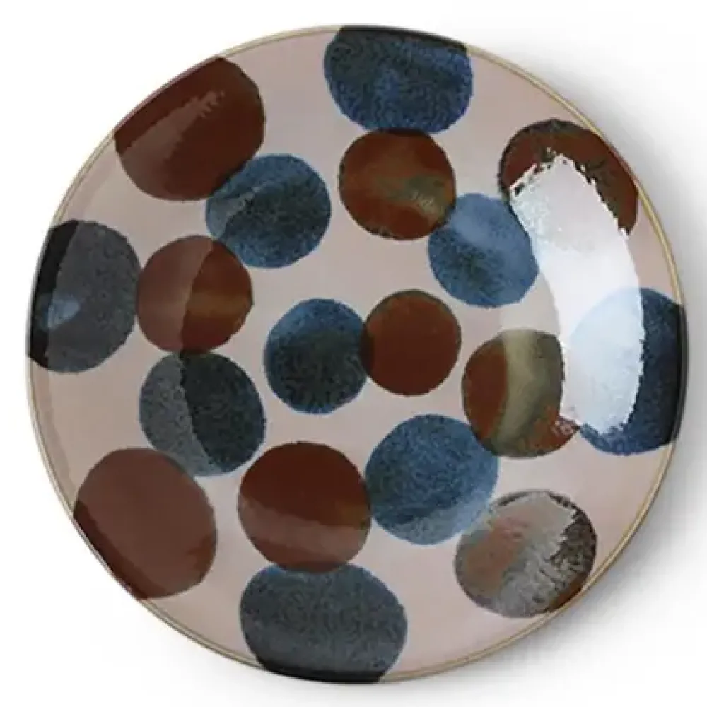 Rustic Dots 11" Plate^MIYA Company Flash Sale