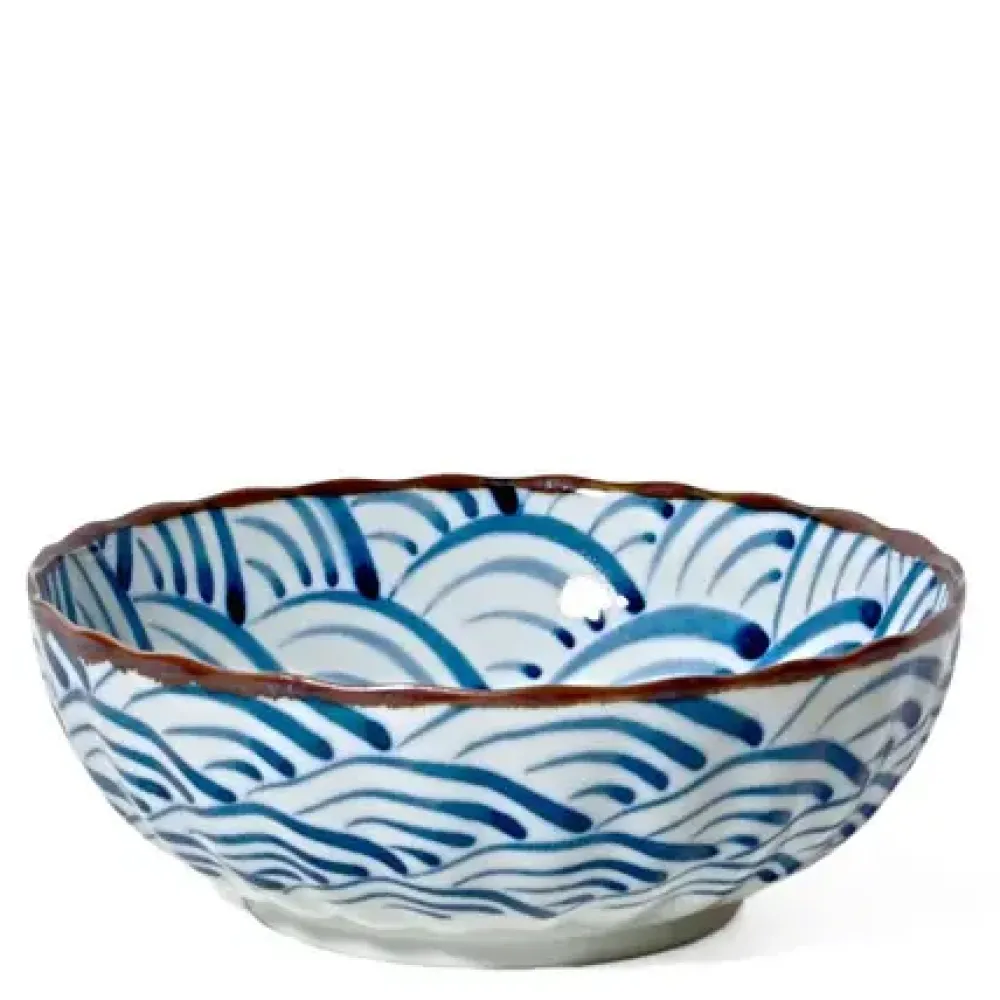 Saikai Nami Waves 7.25" Bowl^MIYA Company Store