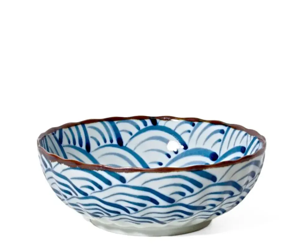 Saikai Nami Waves 7.25" Bowl^MIYA Company Store