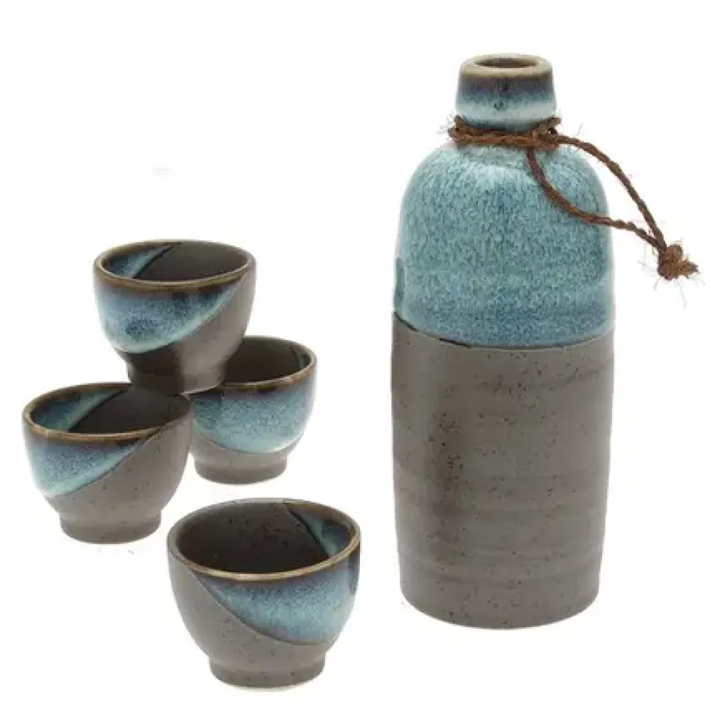 Sake Set Black Sand Beach^MIYA Company Outlet