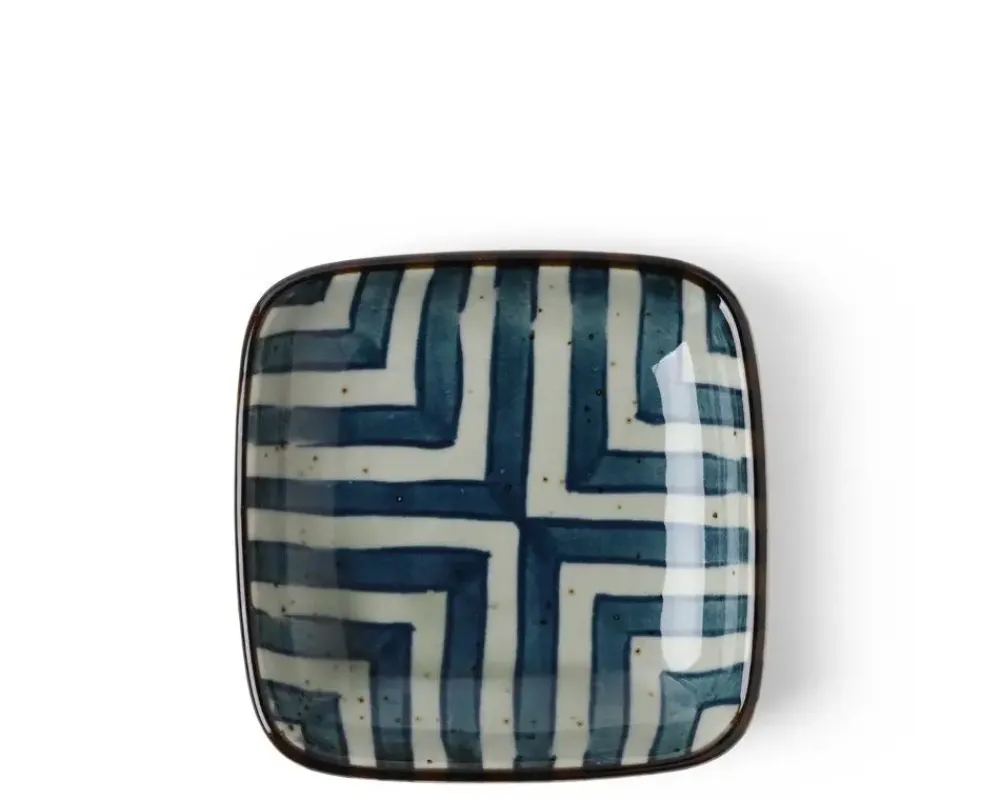 Sauce Dish 3.5" Chevron^MIYA Company Discount