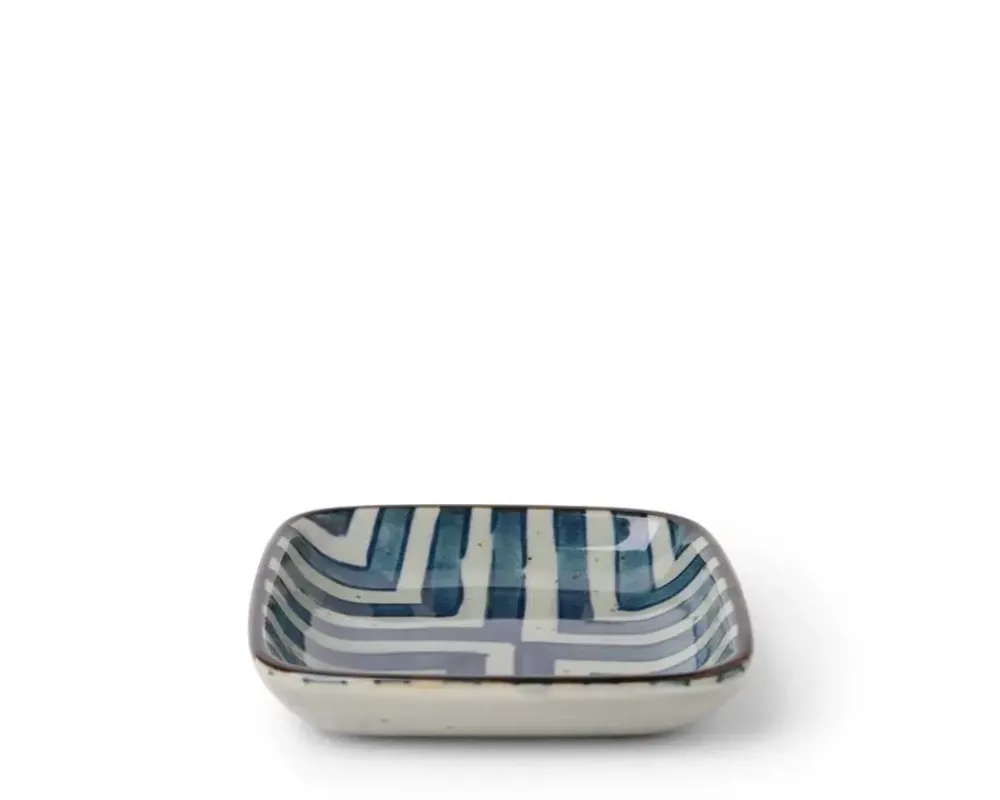 Sauce Dish 3.5" Chevron^MIYA Company Discount