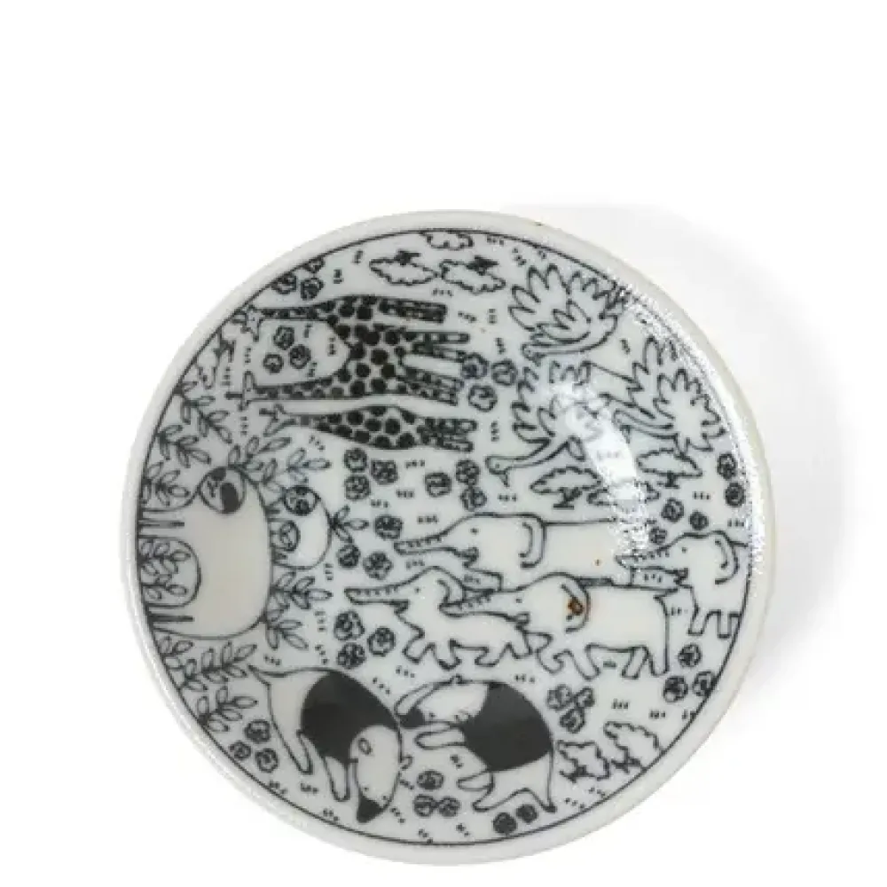 Sauce Dish 4" Happy Animals^MIYA Company Clearance