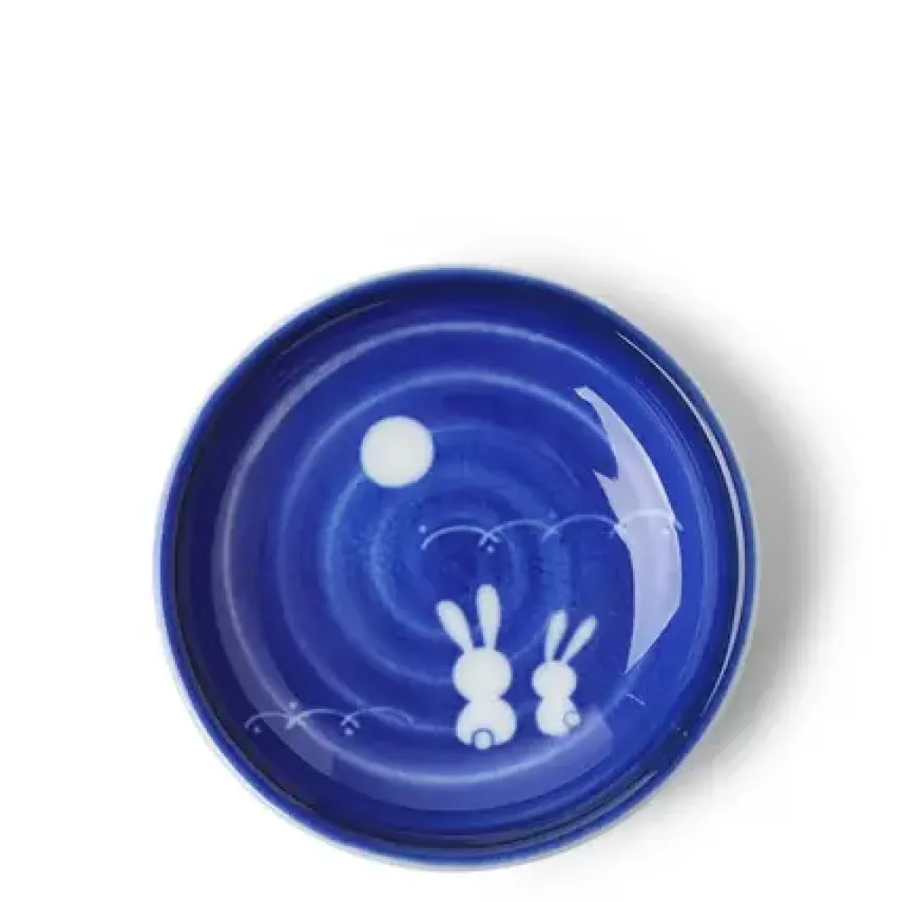 Sauce Dish 3-3/4" Rabbit & Moon^MIYA Company Shop