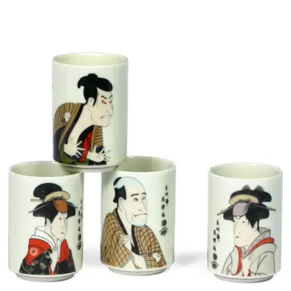 Sharaku 5 Oz. Teacup Set^MIYA Company Online