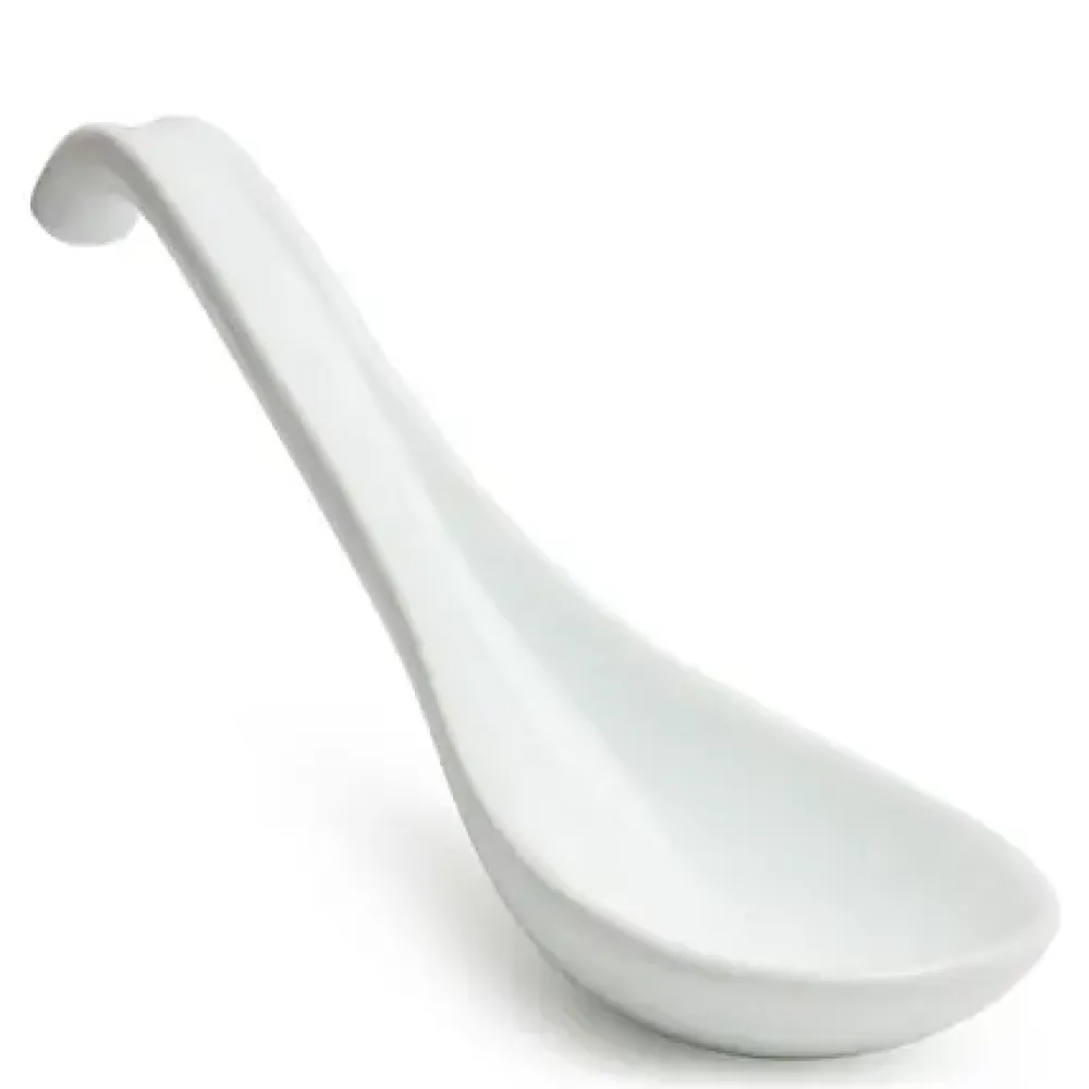 Soup Spoon With Hook - White^MIYA Company New