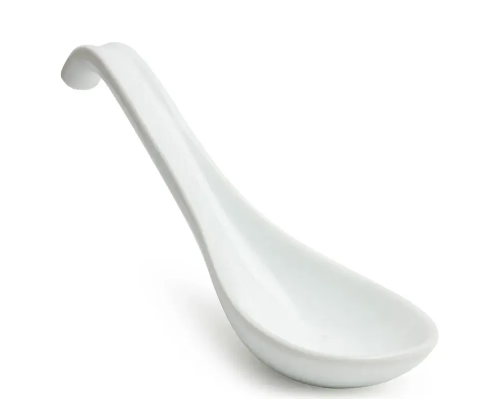 Soup Spoon With Hook - White^MIYA Company New