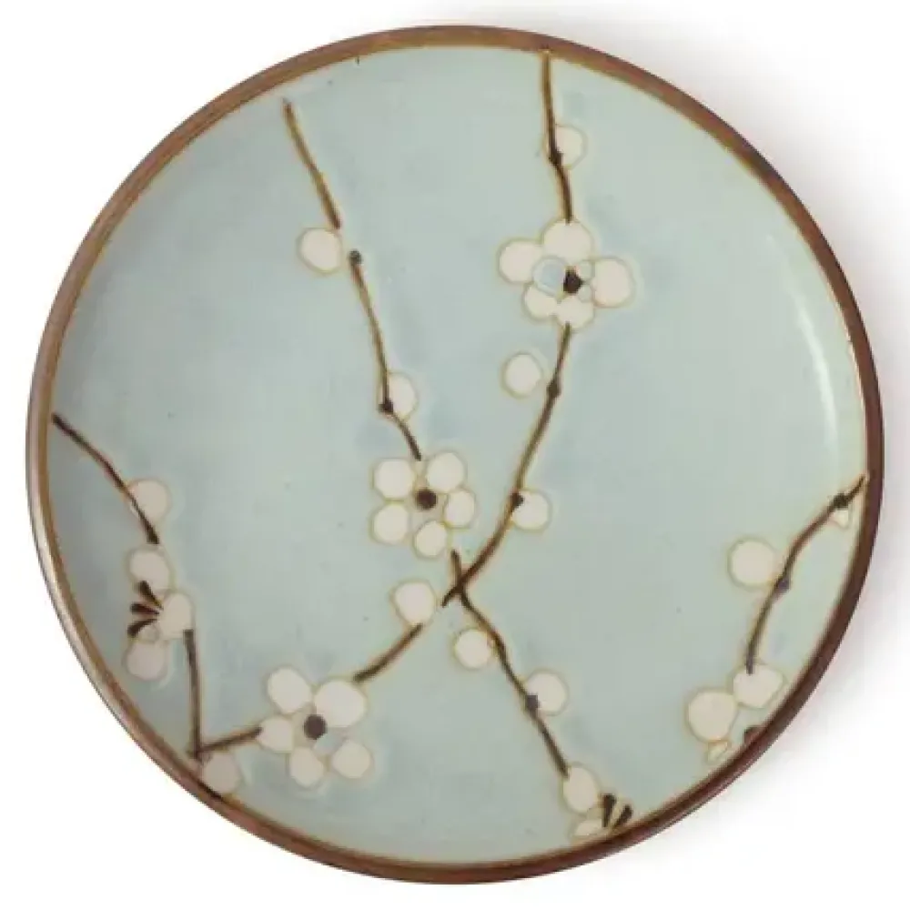 Spring Blossoms 4.75" Round Plate^MIYA Company New