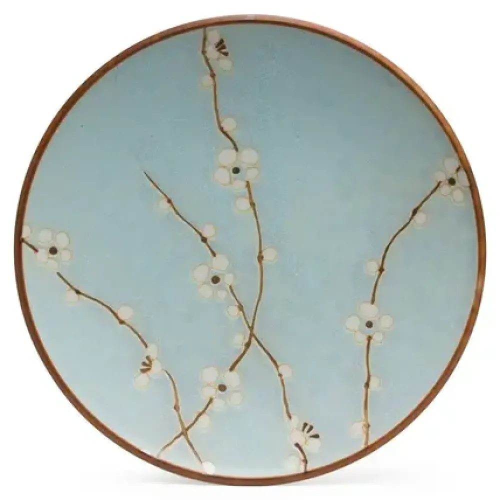 Spring Blossoms 9" Round Plate^MIYA Company Best