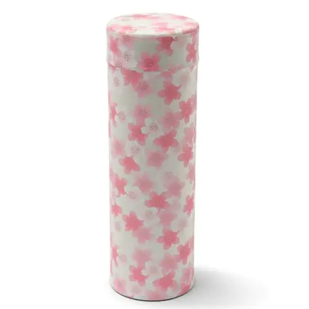 Tea Canister White Sakura Blossoms^MIYA Company Discount