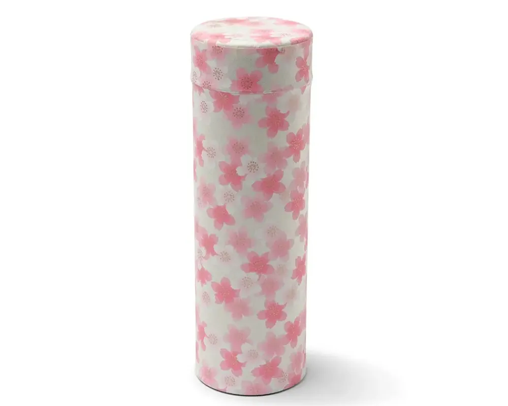 Tea Canister White Sakura Blossoms^MIYA Company Discount