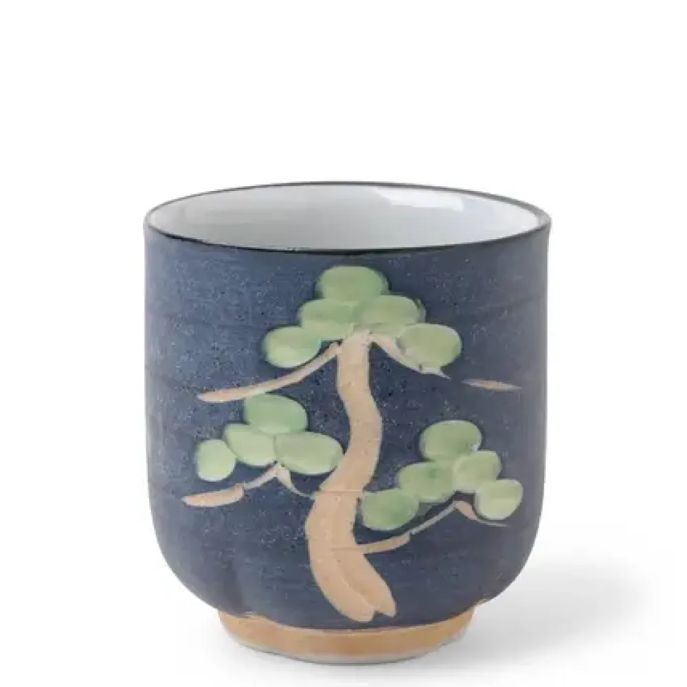 Teacup Carved Pine Tree^MIYA Company Cheap