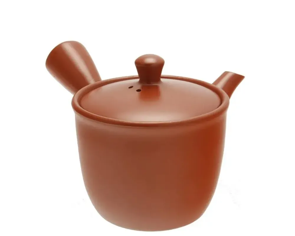 Teapot Kyu Tokoname Red Conical^MIYA Company Online