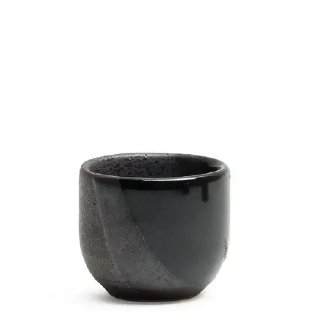 Tenmoku Hankake 1 Oz. Sake Cup^MIYA Company Clearance