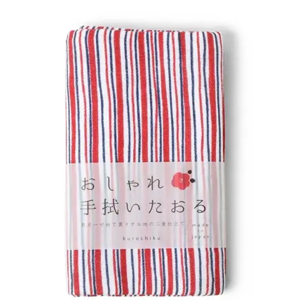 Towel Red Stripes^MIYA Company Outlet