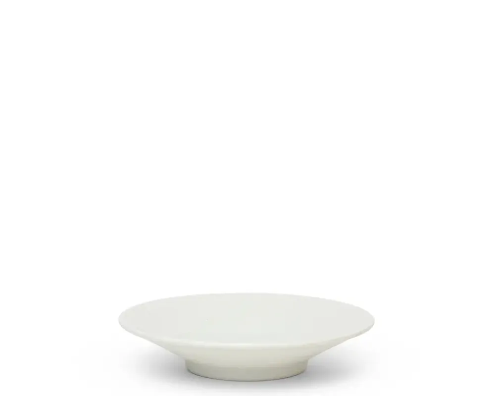 White Sky 6" Shallow Bowl^MIYA Company Cheap