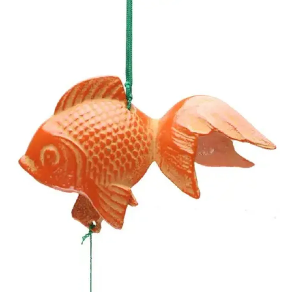 Wind Chime Goldfish Orange 2-3/4"^MIYA Company New