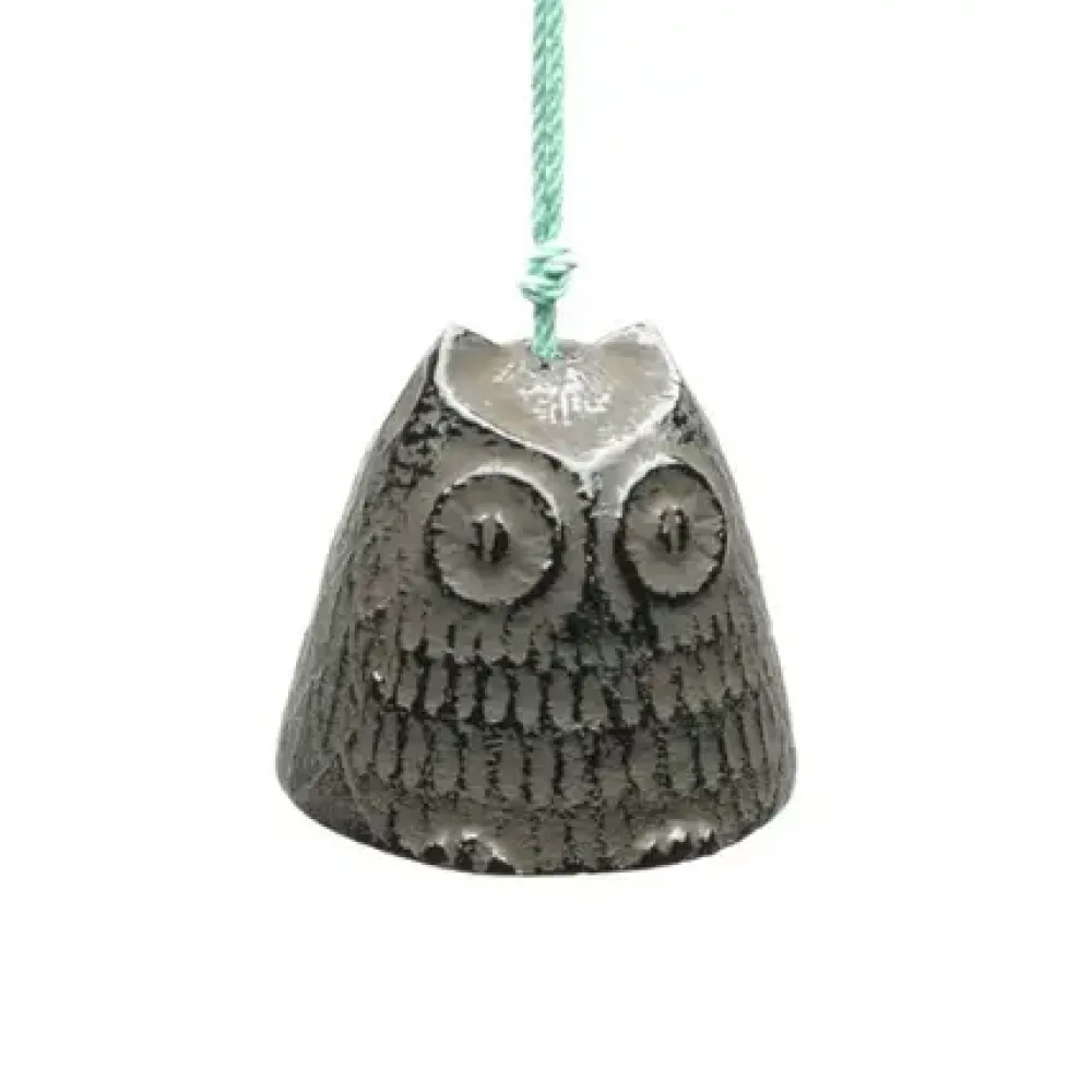 Wind Chime Owl Brown^MIYA Company Outlet