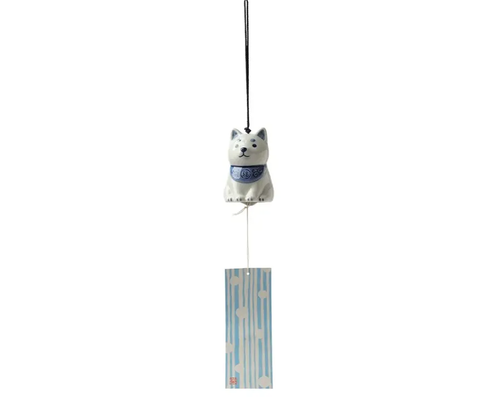 Wind Chime Shiba Blue/White^MIYA Company Outlet