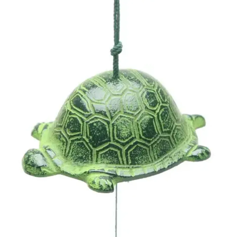 Wind Chime Turtle Green 1-1/2"^MIYA Company Cheap